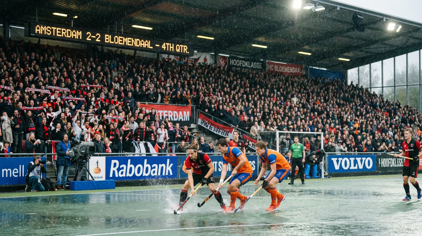 Topaffiche in de Hoofdklasse met twee sterke clubs
