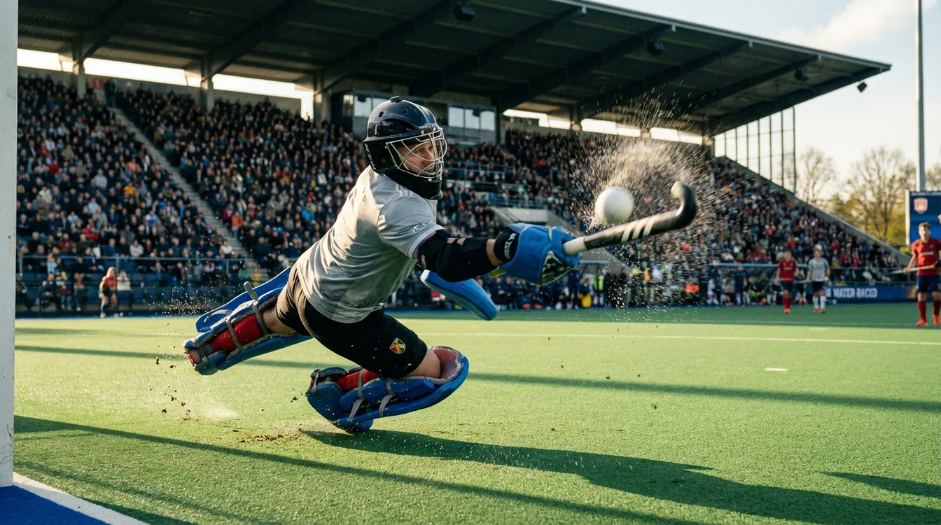 Uitleg over Over/Under (totaal aantal goals) wedden bij hockey - doelpunten teller die stijgt naar de 3.5 of 4.5 grens