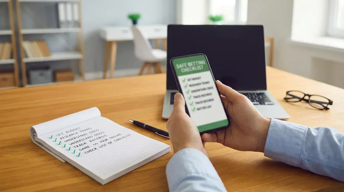 Checklist voor veilig wedden bij legale aanbieders